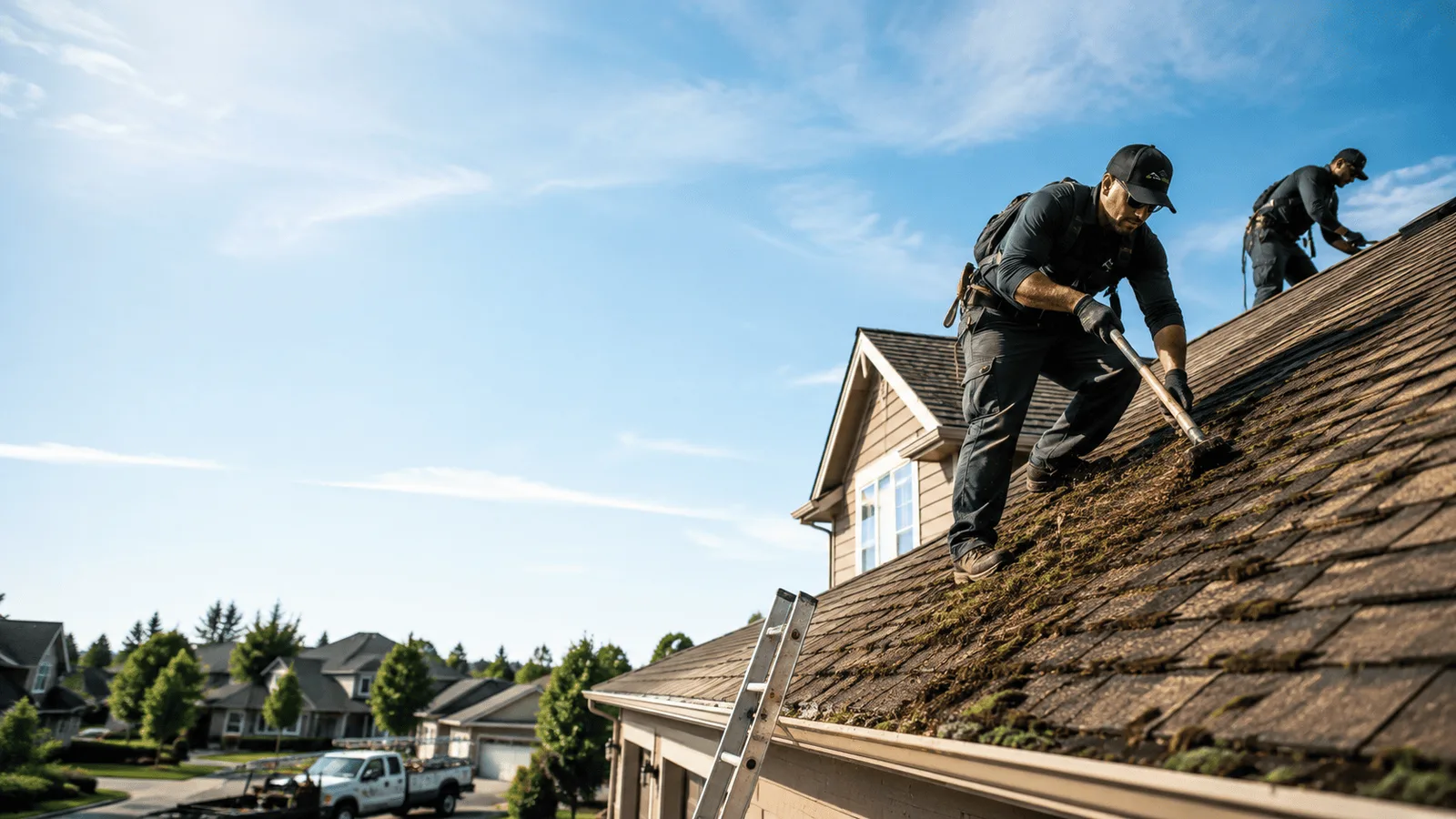 Roof Moss Removal in Fredericktown, MO near me